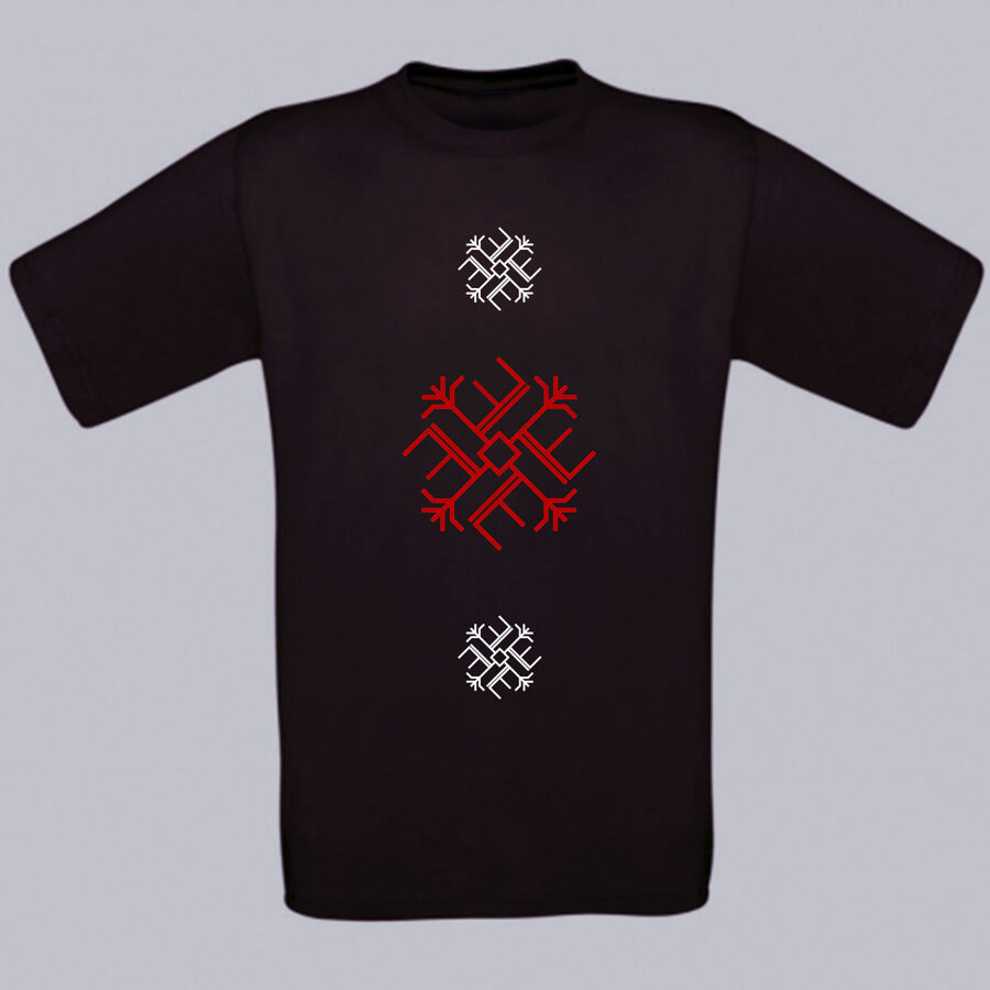 UNISEX t-krekls ar spēka zīmēm - Pērkons 1
