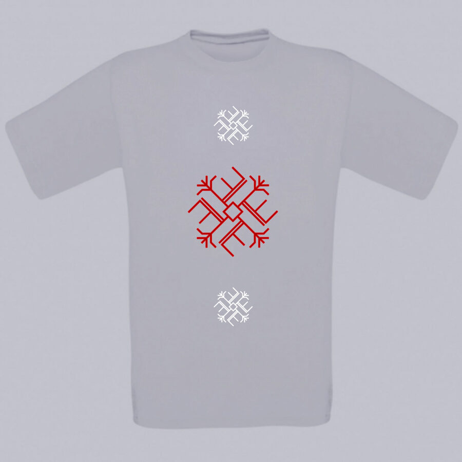 UNISEX t-krekls ar spēka zīmēm - Pērkons 1